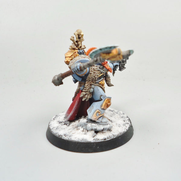 Space Wolves Wolf Lord Krom Painted -  Warhammer 40k Army Space Marines