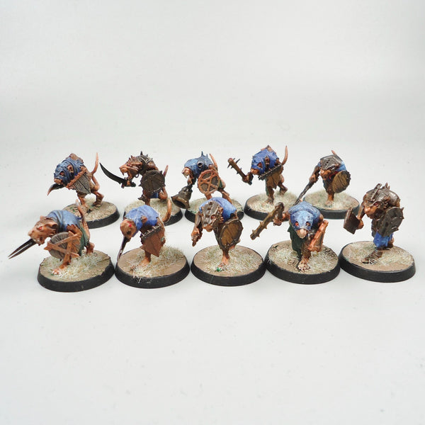 Skaven Clanrats x10 Painted - Warhammer army Fantasy Age of Sigmar Army