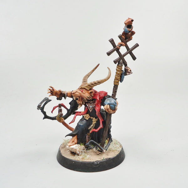 Skaven Grey Seer Painted - Warhammer army Fantasy Age of Sigmar Army