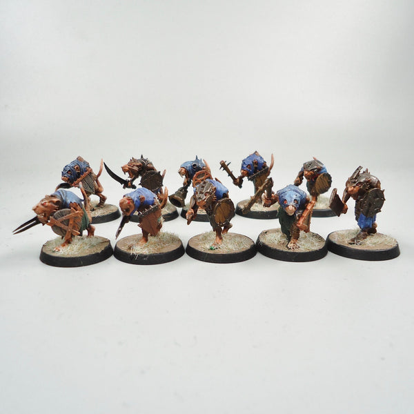 Skaven Clanrats x10 Painted - Warhammer army Fantasy Age of Sigmar Army