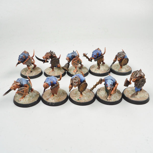 Skaven Clanrats x10 Painted - Warhammer army Fantasy Age of Sigmar Army