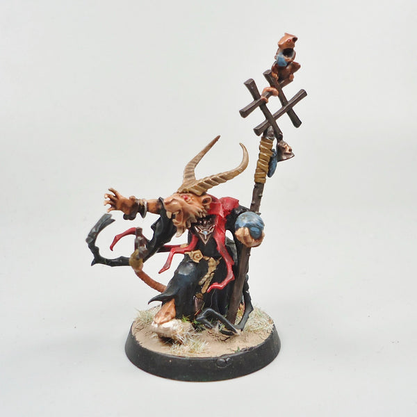 Skaven Grey Seer Painted - Warhammer army Fantasy Age of Sigmar Army