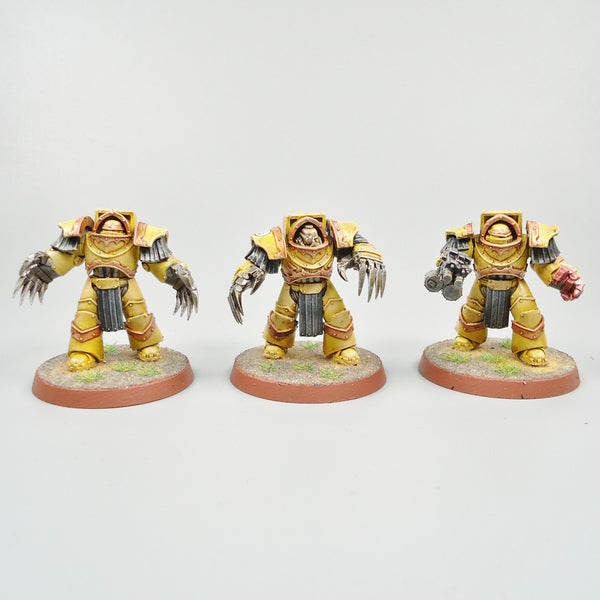 Imperial Fists Terminators x5 - Warhammer 30k Horus Heresy Army Space Marines
