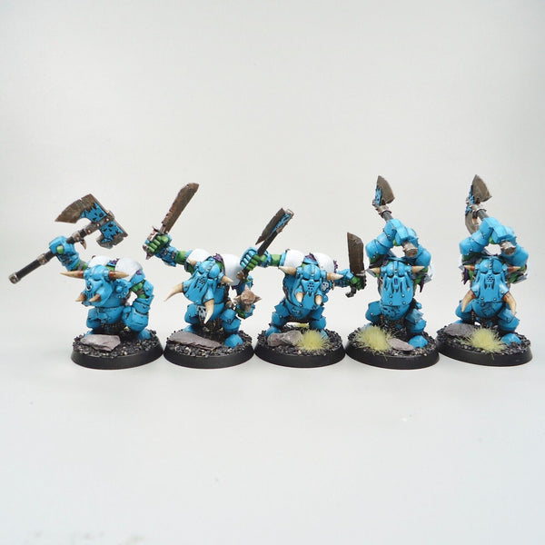 Warhammer Fantasy Age of Sigmar Army Orruk Warclans Ironjawz Ardboyz x15 Painted