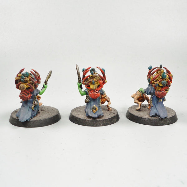 Warhammer Fantasy Age of Sigmar Army Orc Gloomspite Gitz Sneaky Snufflers x3