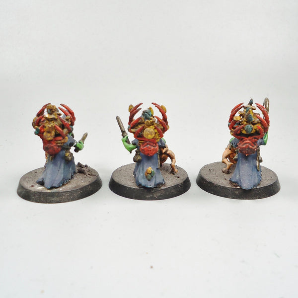 Warhammer Fantasy Age of Sigmar Army Orc Gloomspite Gitz Sneaky Snufflers x3