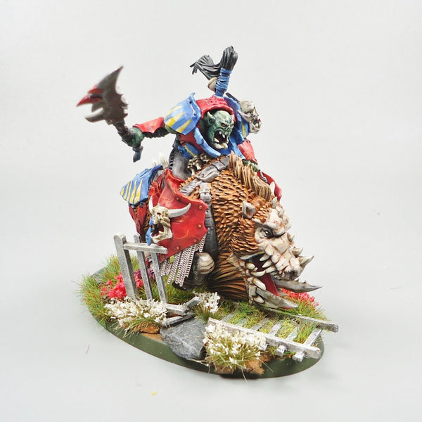 Warhammer Fantasy Age of Sigmar Army Orruk Warclans Ironjawz Gore-Gruntas x3