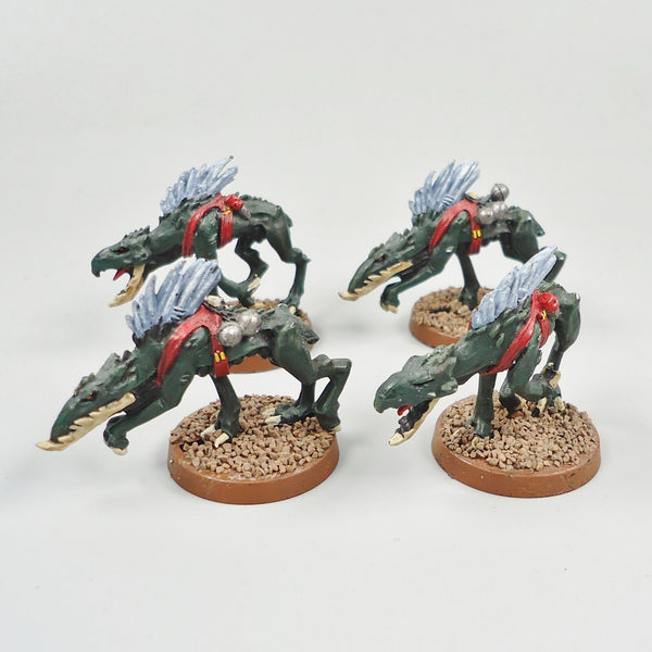 Warhammer 40k Army Tau Empire Kroot Hounds x4 Painted and Based