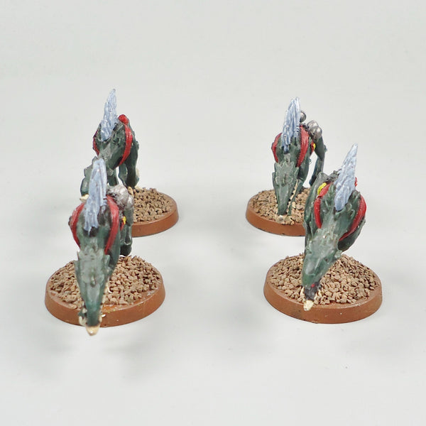 Warhammer 40k Army Tau Empire Kroot Hounds x4 Painted and Based