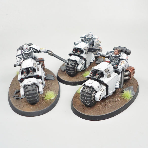 Warhammer 40k Army Space Marines Primaris Storm Reapers Outriders x3 Painted
