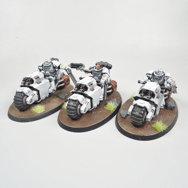 Warhammer 40k Army Space Marines Primaris Storm Reapers Outriders x3 Painted