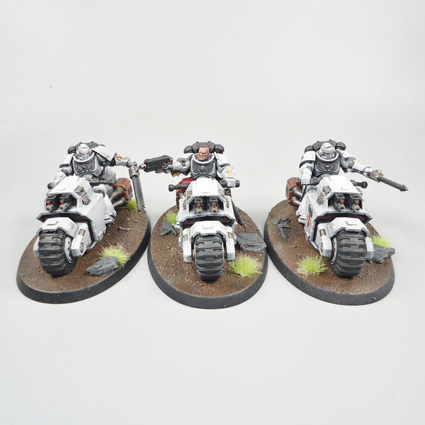 Warhammer 40k Army Space Marines Primaris Storm Reapers Outriders x3 Painted