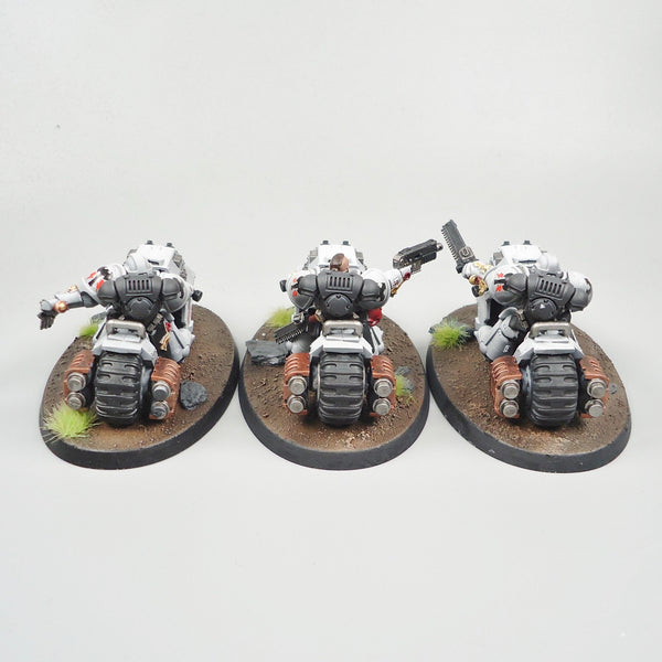 Warhammer 40k Army Space Marines Primaris Storm Reapers Outriders x3 Painted