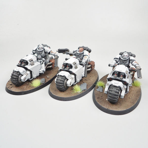 Warhammer 40k Army Space Marines Primaris Storm Reapers Outriders x3 Painted