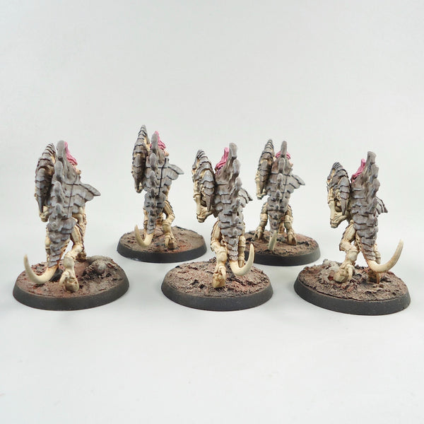 Warhammer 40k Tyranids Barbgaunts x5 Painted And Based