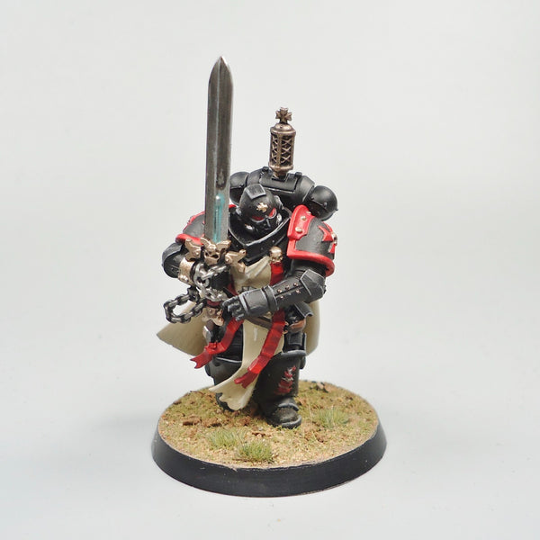 Warhammer 40k Army Space Marines Black Templars Sword Brother Painted