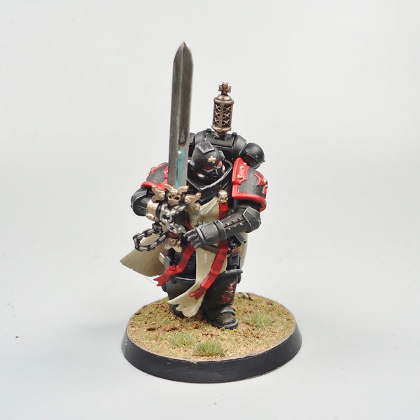 Warhammer 40k Army Space Marines Black Templars Sword Brother Painted
