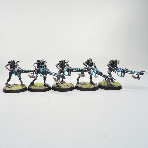 Necron Warriors x10 Painted And Based - Necrons Warhammer 40k Army