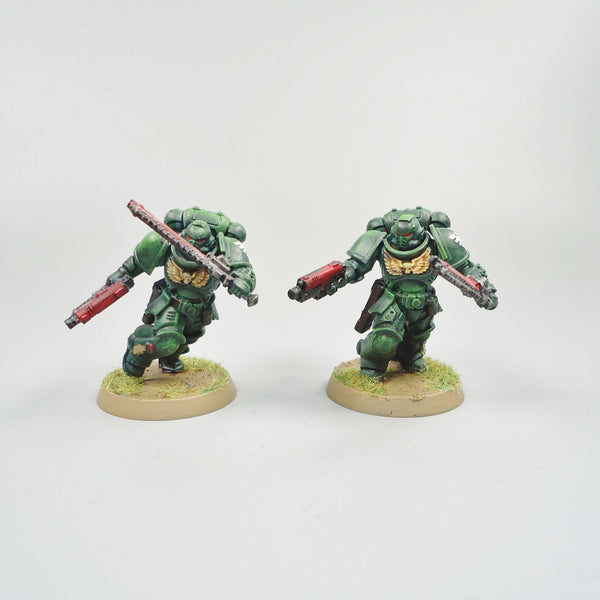 Dark Angels Assault Intercessors x5 Painted - Warhammer 40k Army Space Marines
