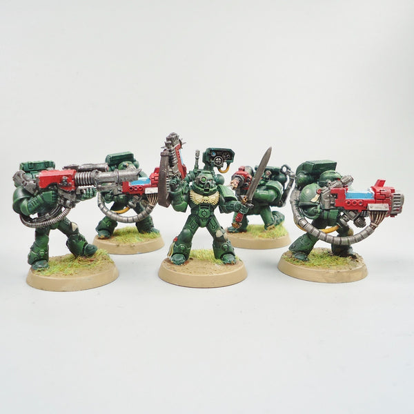 Dark Angels Devastator Squad Painted - Warhammer 40k Army Space Marines
