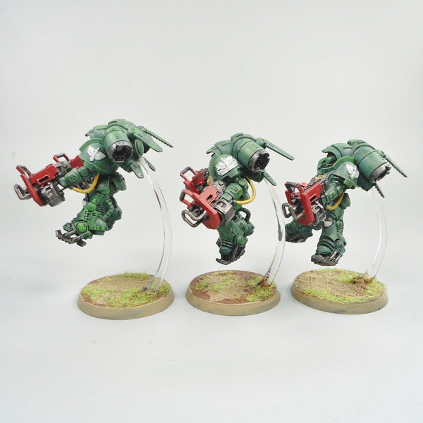 Dark Angels Primaris Inceptors x3 Painted - Warhammer 40k Army Space Marines
