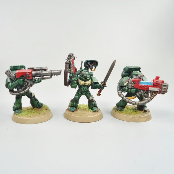 Dark Angels Devastator Squad Painted - Warhammer 40k Army Space Marines