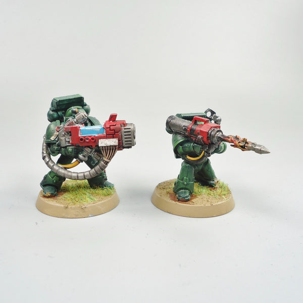 Dark Angels Devastator Squad Painted - Warhammer 40k Army Space Marines