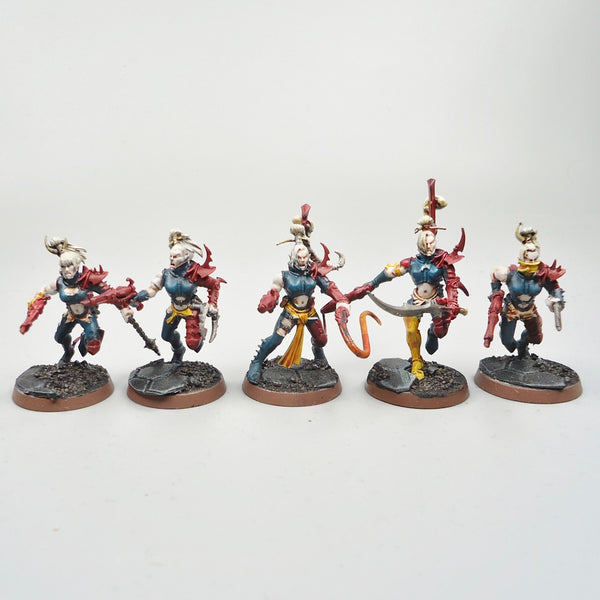 Drukhari Dark Eldar Wyches x10 Painted - Warhammer 40k Army