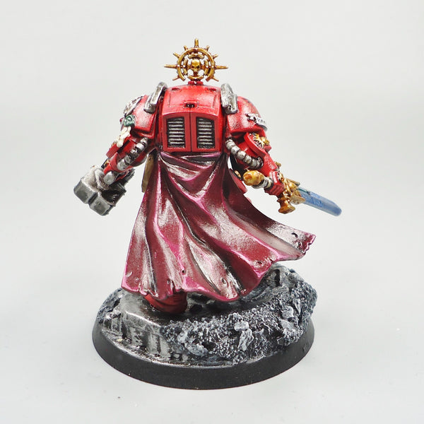 Warhammer 40k Army Space Marines  Blood Angels Terminator Captain Painted