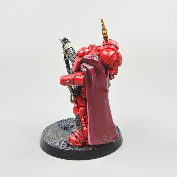 Warhammer 40k Army Space Marines  Blood Angels Captain Painted
