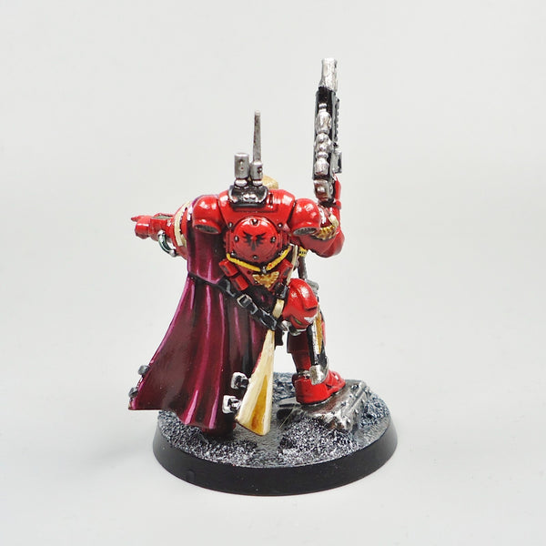 Warhammer 40k Army Space Marines  Blood Angels Phobos Captain Painted