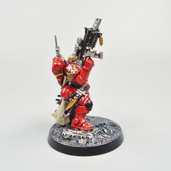 Warhammer 40k Army Space Marines  Blood Angels Phobos Captain Painted