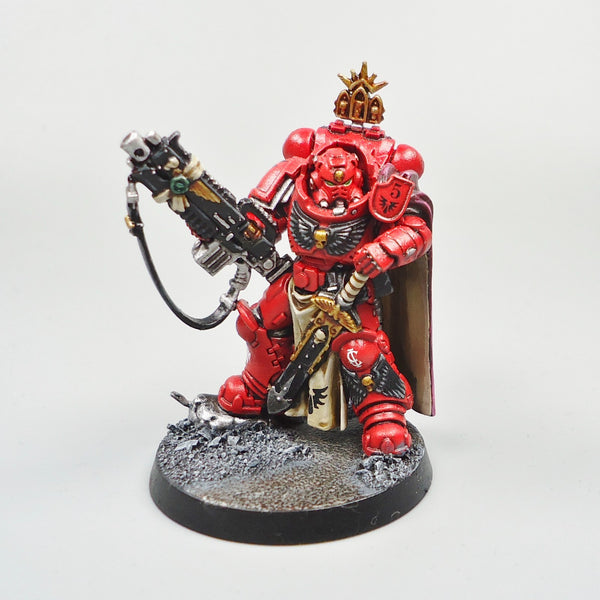 Warhammer 40k Army Space Marines  Blood Angels Captain Painted