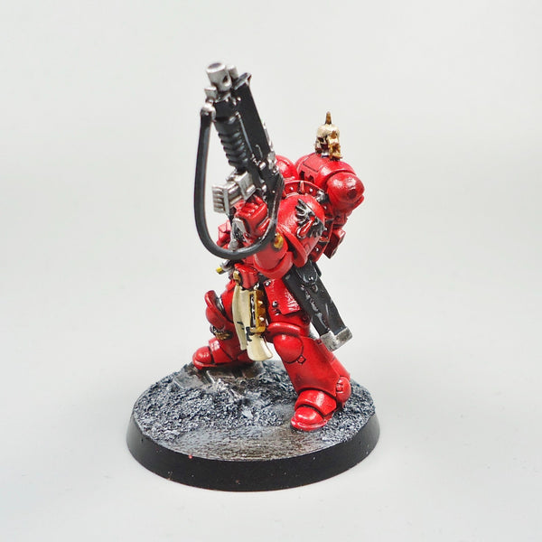 Warhammer 40k Army Space Marines  Blood Angels Lieutenant Painted