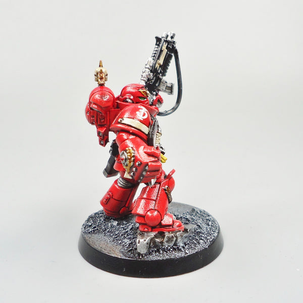 Warhammer 40k Army Space Marines  Blood Angels Lieutenant Painted