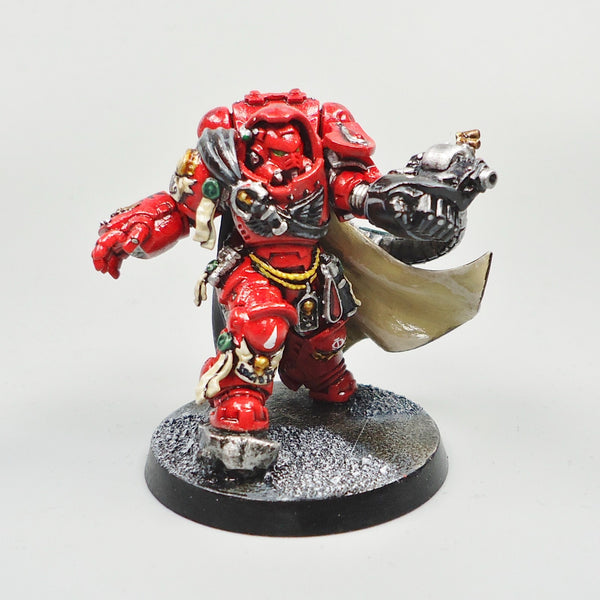 Warhammer 40k Army Space Marines  Blood Angels Gravis Captain Painted