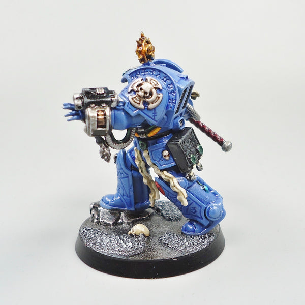 Warhammer 40k Army Space Marines  Blood Angels Terminator Librarian Painted