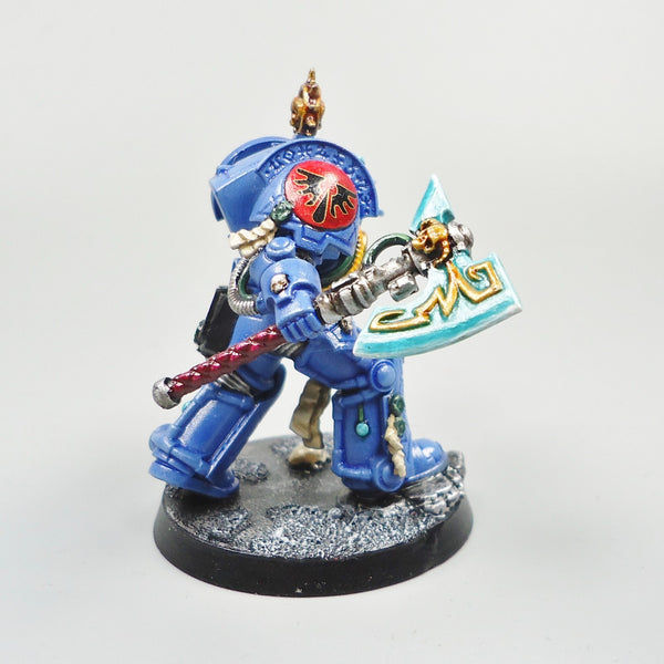 Warhammer 40k Army Space Marines  Blood Angels Terminator Librarian Painted