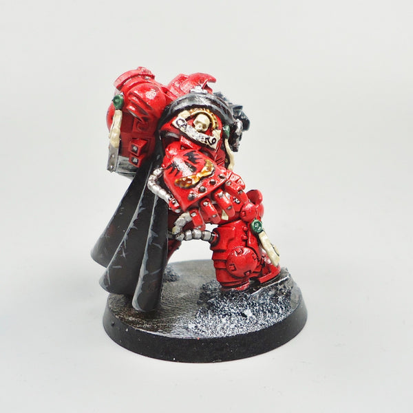Warhammer 40k Army Space Marines  Blood Angels Gravis Captain Painted