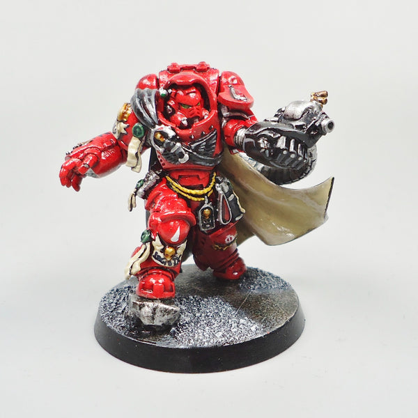Warhammer 40k Army Space Marines  Blood Angels Gravis Captain Painted