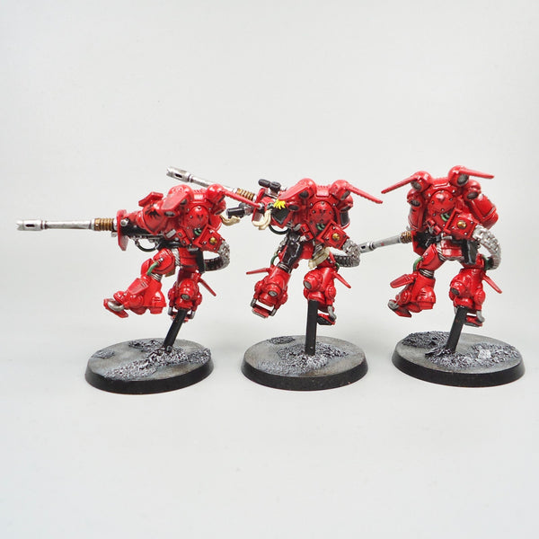Warhammer 40k Army Space Marines  Blood Angels Primaris Suppressors x3 Painted