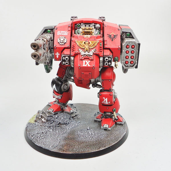 Warhammer 40k Army Space Marines  Blood Angels Ballistus Dreadnought Painted