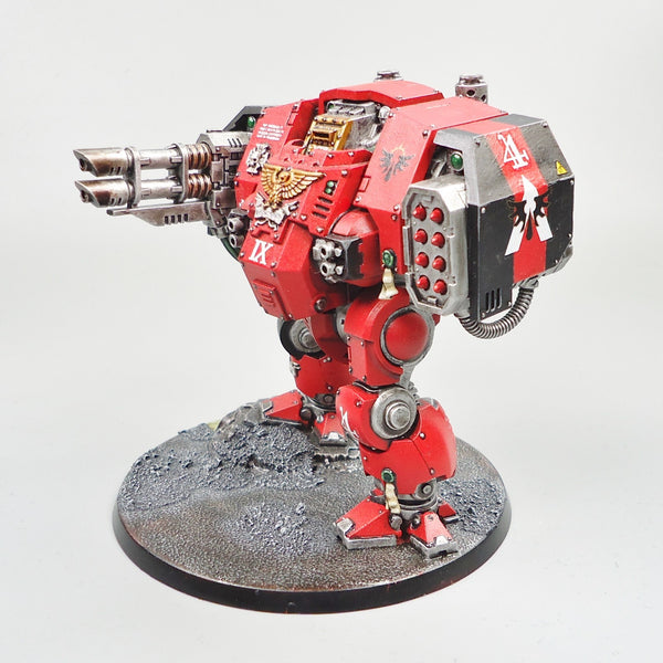 Warhammer 40k Army Space Marines  Blood Angels Ballistus Dreadnought Painted