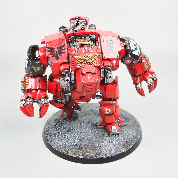 Warhammer 40k Army Space Marines  Blood Angels Brutalis Dreadnought Painted