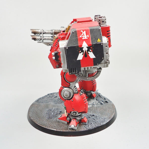 Warhammer 40k Army Space Marines  Blood Angels Ballistus Dreadnought Painted
