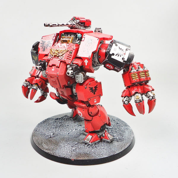 Warhammer 40k Army Space Marines  Blood Angels Brutalis Dreadnought Painted