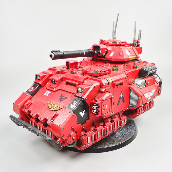 Warhammer 40k Army Space Marines  Blood Angels Gladiator Lancer Painted