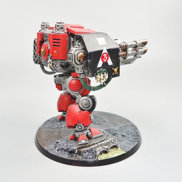 Warhammer 40k Army Space Marines  Blood Angels Ballistus Dreadnought Painted