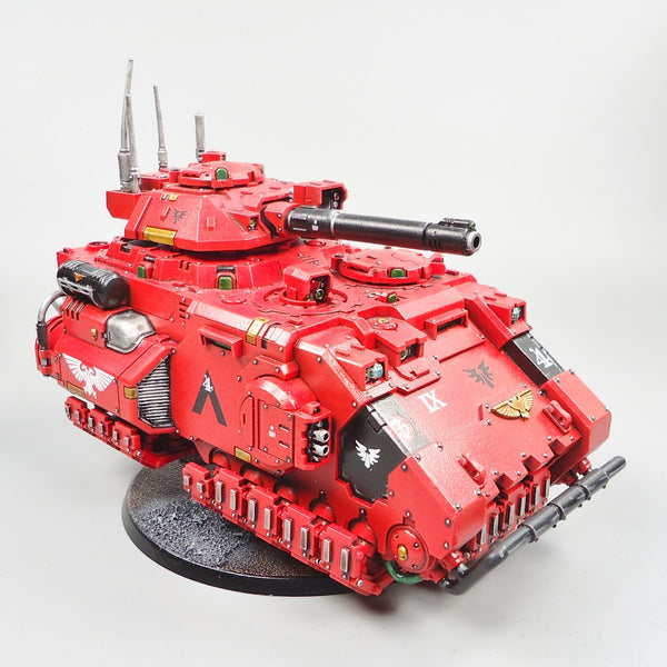 Warhammer 40k Army Space Marines  Blood Angels Gladiator Lancer Painted