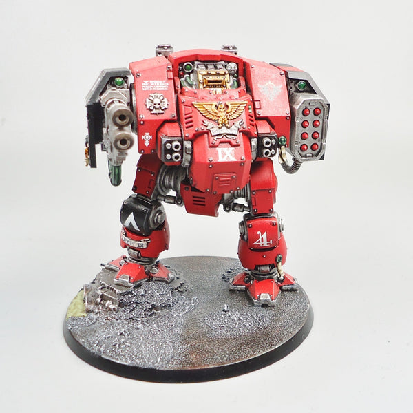 Warhammer 40k Army Space Marines  Blood Angels Ballistus Dreadnought Painted